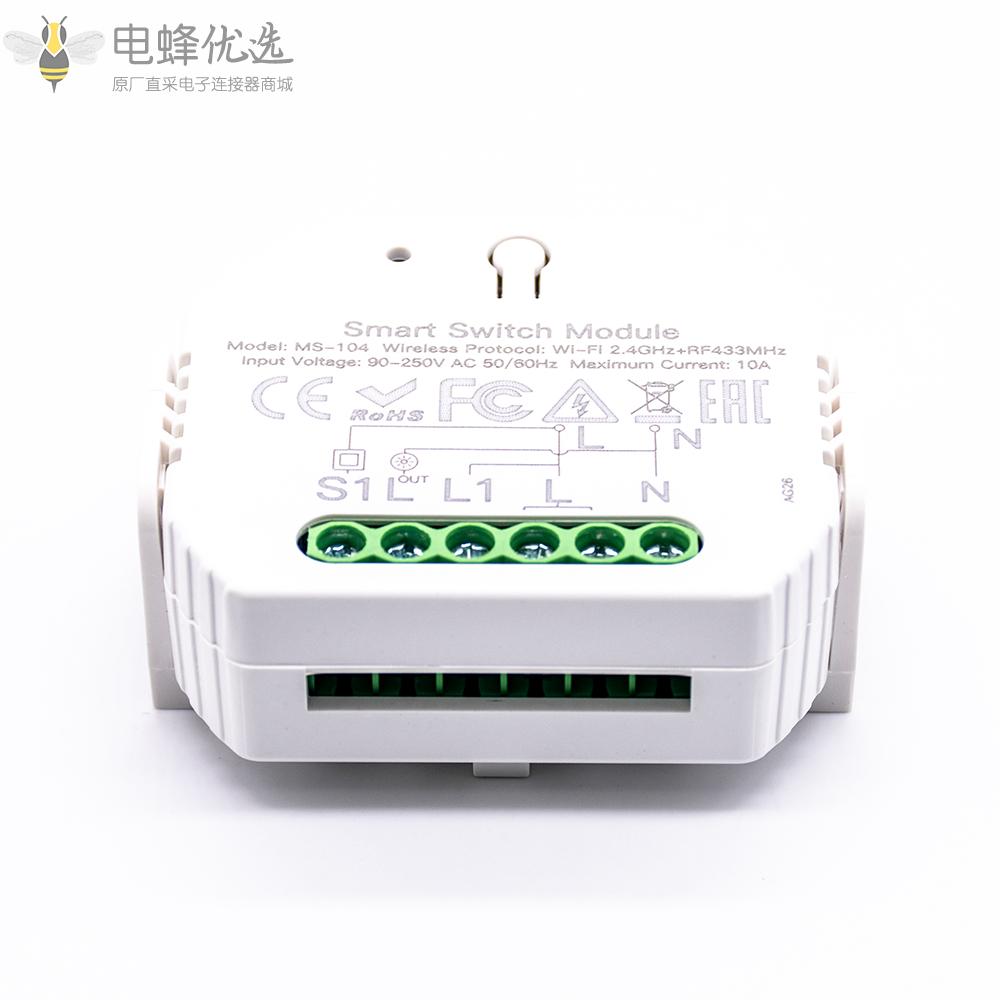 无线WiFi智能墙壁定时器开关模块适用于Alexa用于Google_Home应用程序