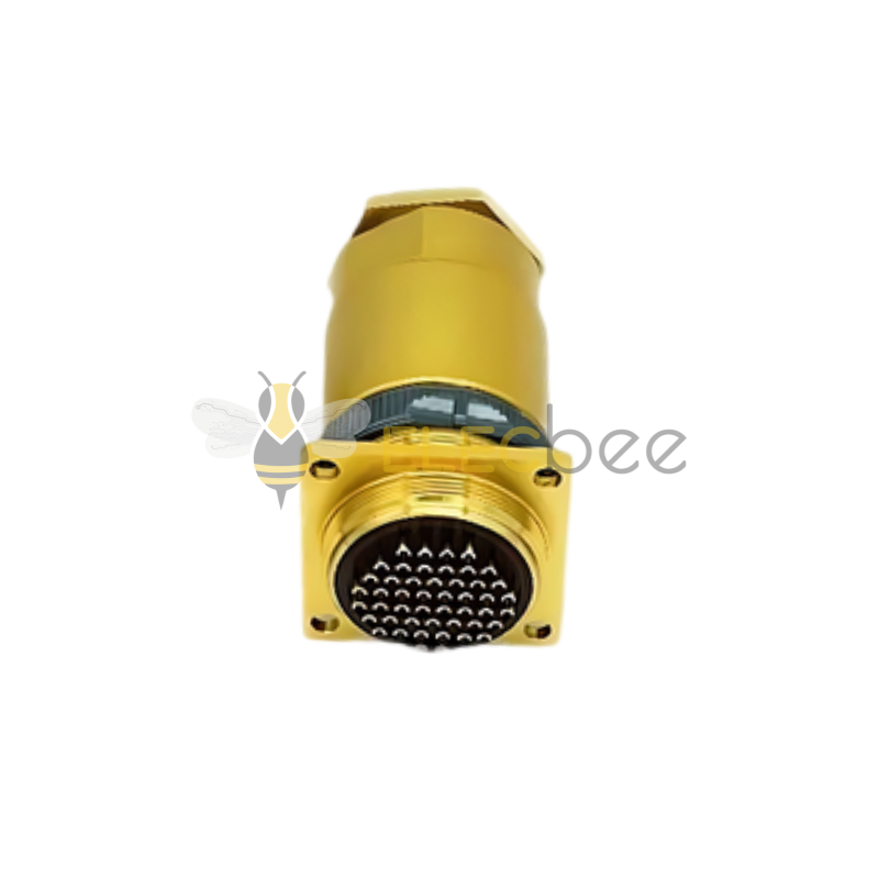 PC-50ZPJ系列对接直式连接器50芯螺纹插头插座线缆接插件