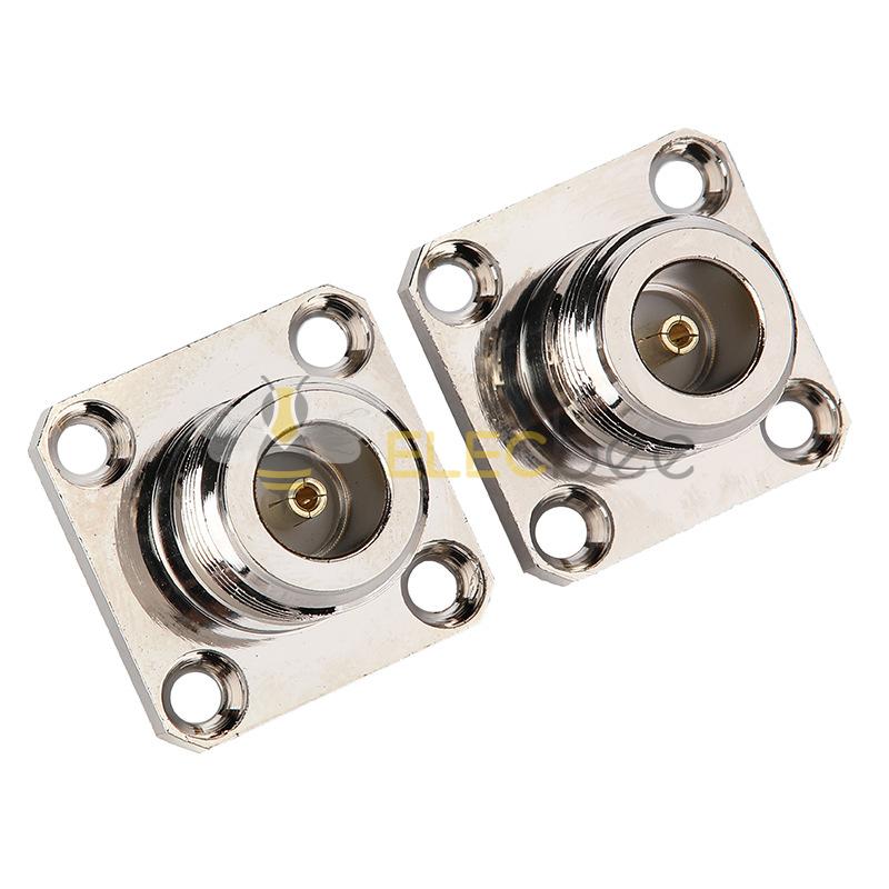 N-KFB2厂家批发N型母头带防水 接RG086线 射频同轴连接器全铜镀镍