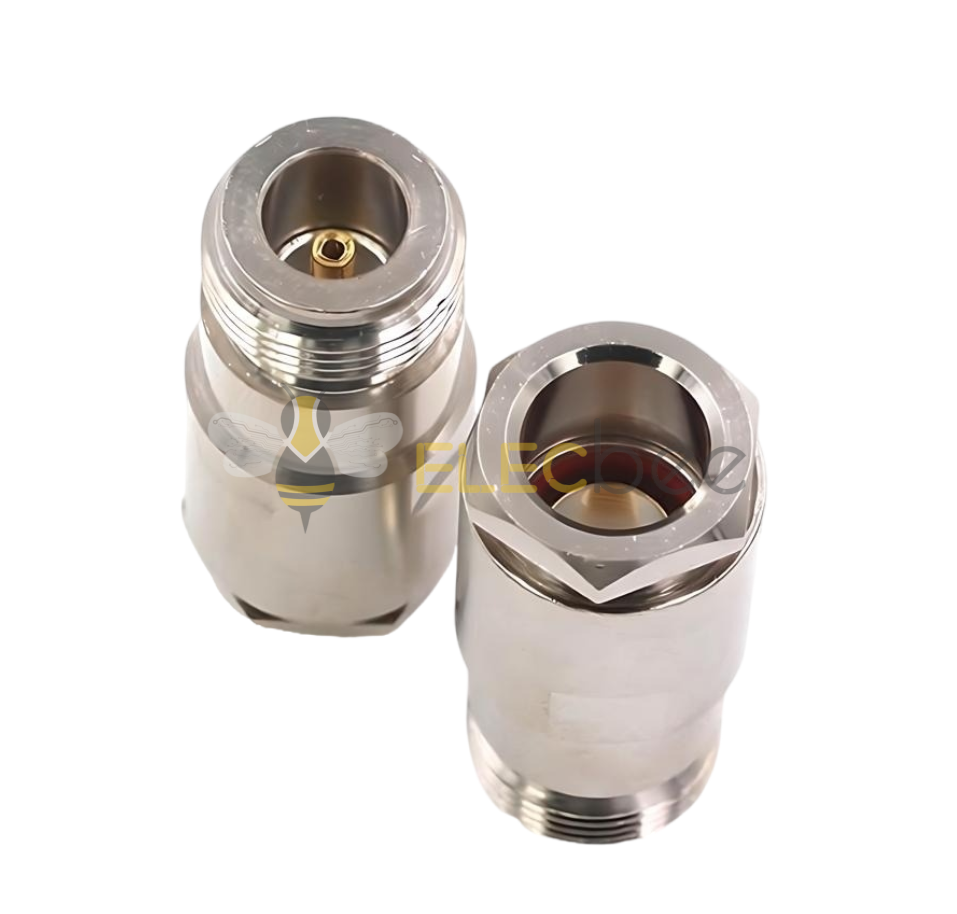 N-K-7全铜射频接线头 装接式 N型外螺内孔N母头射频同轴接线头