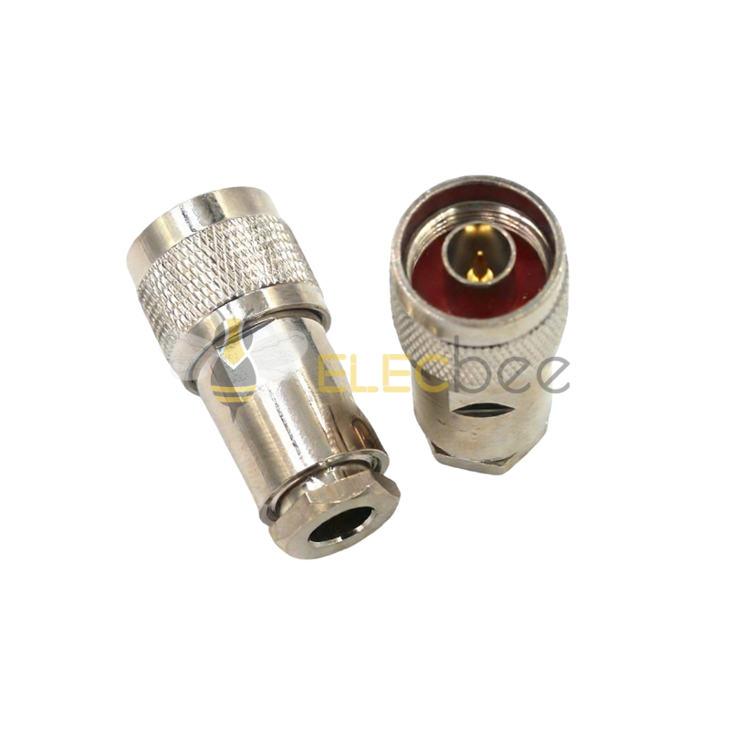 N-J-5 全铜射频接线头 N型内螺内针 装接式50欧接线口 N公头