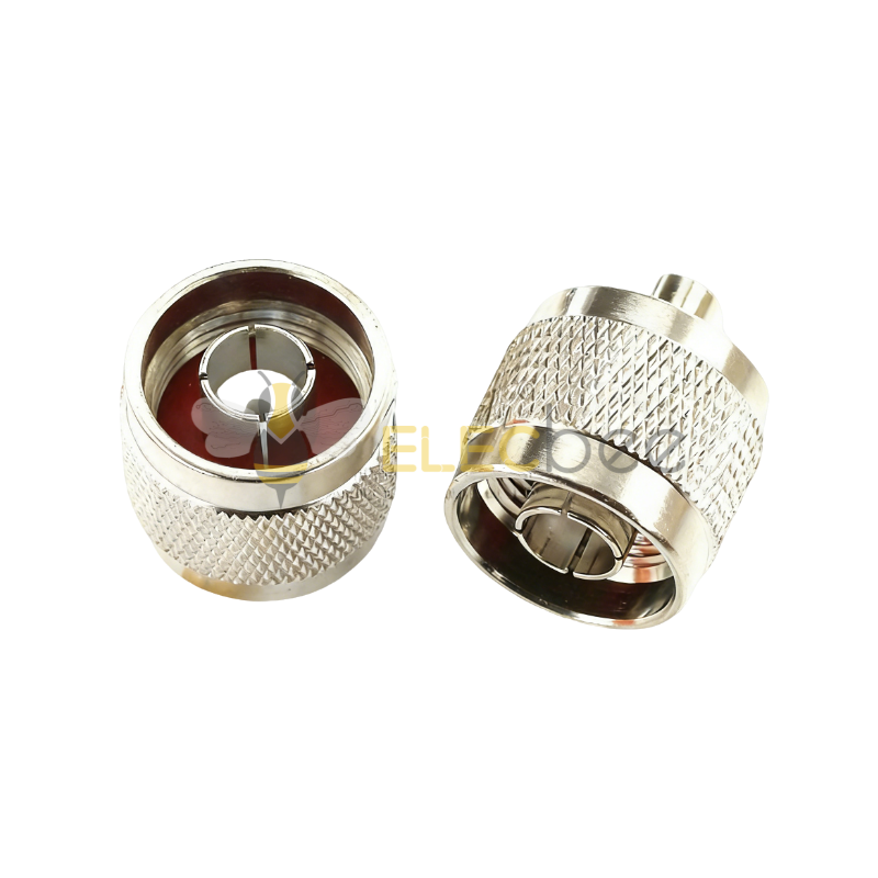 N-JB3全铜 直头内螺内针 焊接半柔钢RG402 RG141 N公头50-3