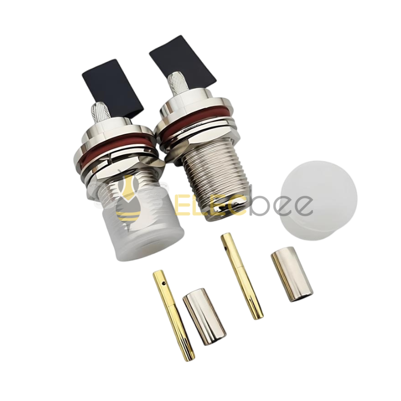 N-C-K-3N型母头射频连接器压接型50欧姆适接RG58\142\400\SFF50-3