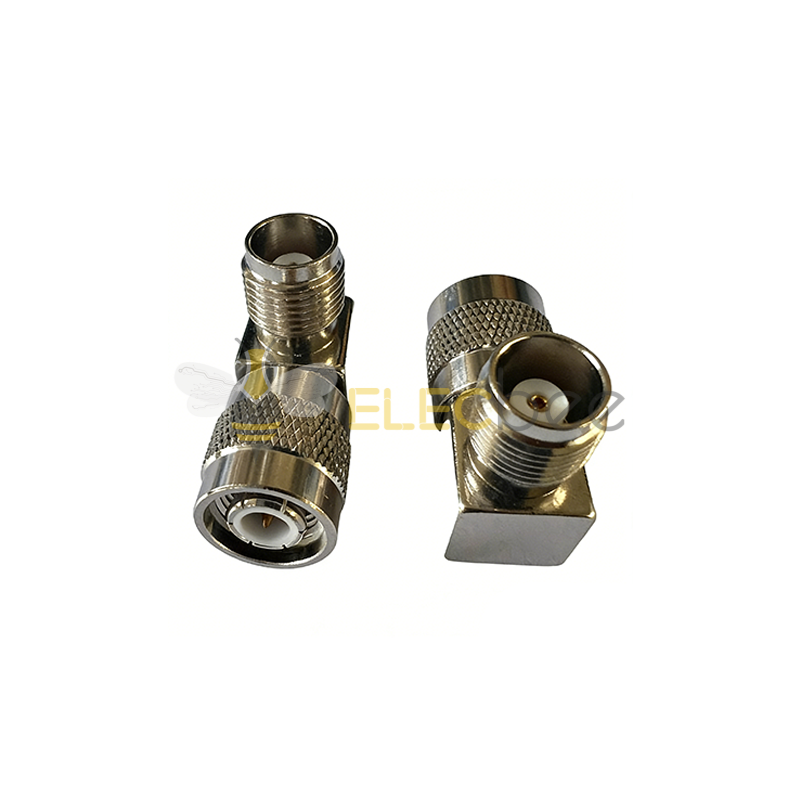 TNC-JWK 射频同轴连接器 TNC公头转TNC母头 全铜直角转接器