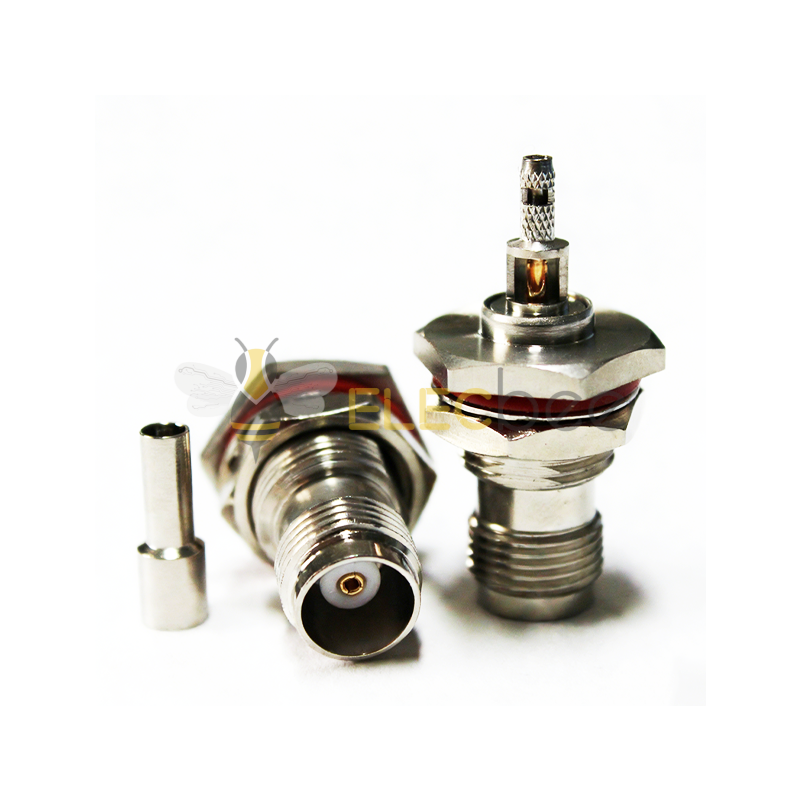 TNC-C-KY1.5射频连接器 全牙双针 外螺内孔 接RG174/RG316